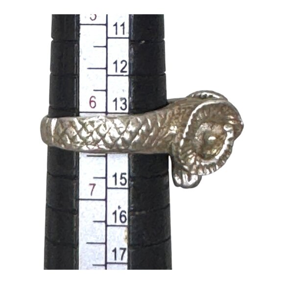 Ram's Head Ring Zodiac Sign Aries Witch Jewelry Gothic Occult Goat Astrology 6.2 - Picture 4 of 11